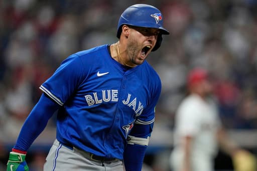 George Springer’s 8th-inning grand slam breaks game open, Blue Jays beat Guardians 10-6