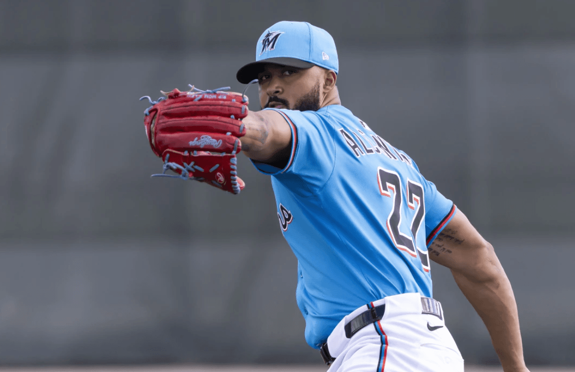 Marlins Ace Sandy Alcántara Hits 99 mph in Return to Mound After Missing 2024