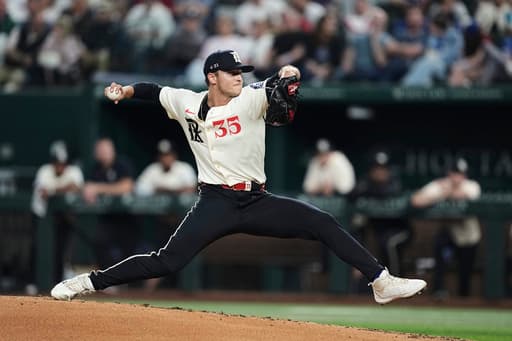 Texas Rangers rookie Jack Leiter gets 1st big league victory after taking a couple of ‘hits’