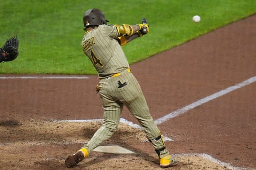 Luis Arraez has 3 hits, 3 RBIs to help Padres beat Pirates 9-4