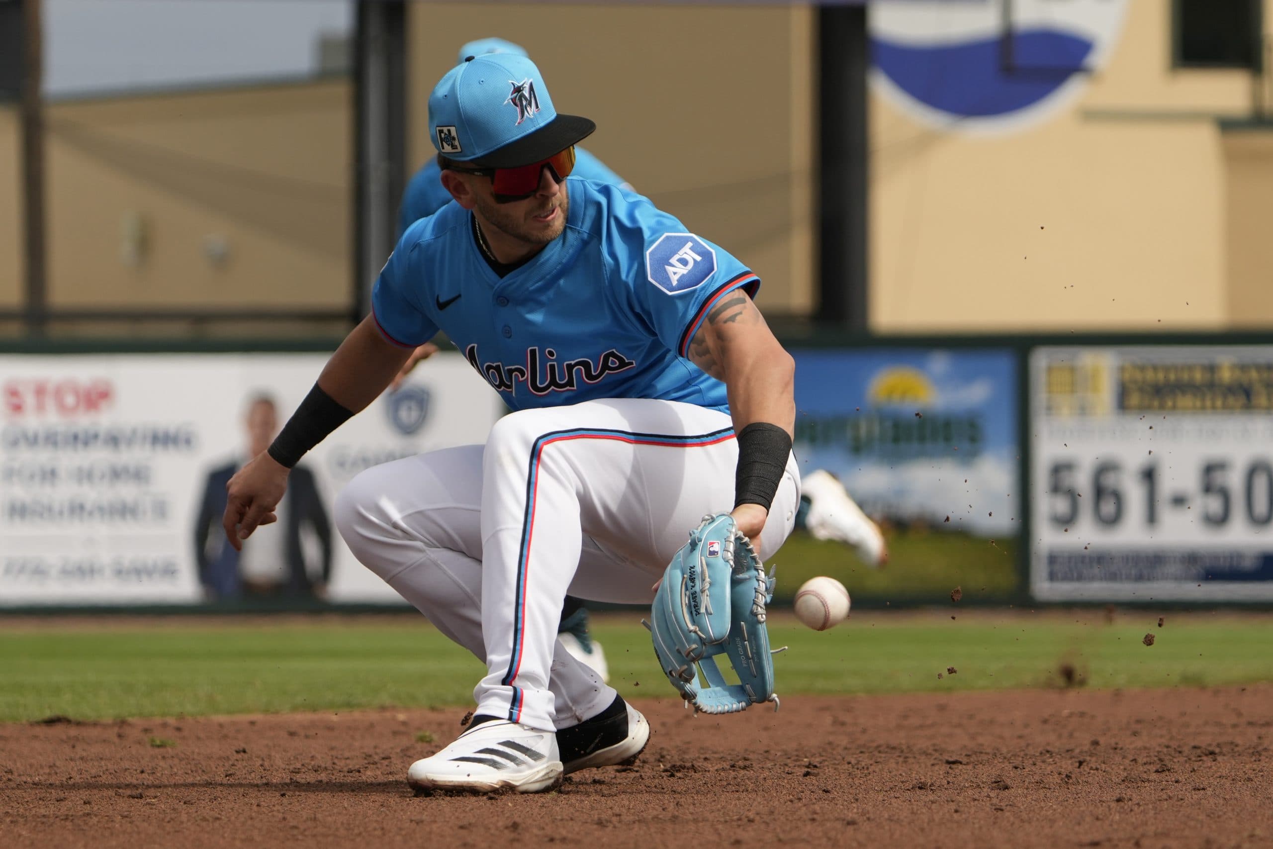 Marlins IF Connor Norby to open season on injured list because of a strained oblique