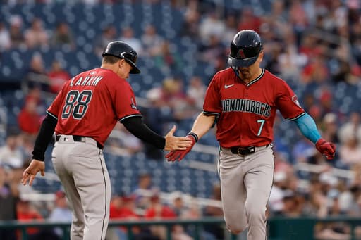 Carroll hits 2 homers, Grichuk has tiebreaking double and Diamondbacks beat Nats 6-4