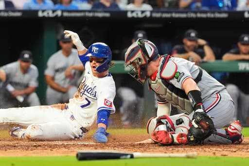 Bobby Witt Jr. returns from back injury and leads Royals to 8-2 win over Twins