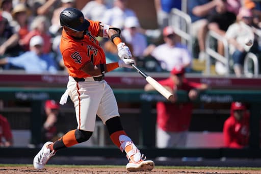 Brewers acquire outfielder Luis Matos from Giants for cash