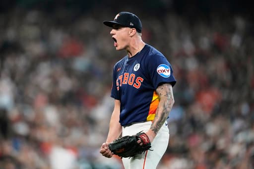 Hunter Brown first to 8 wins after allowing 1 hit in 6 innings as Astros beat Rays 1-0