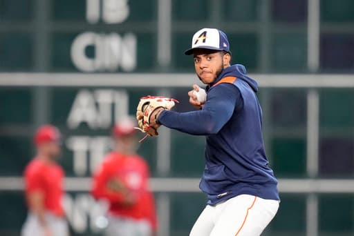 Astros’ Jeremy Peña to begin rehab assignment after rib fracture