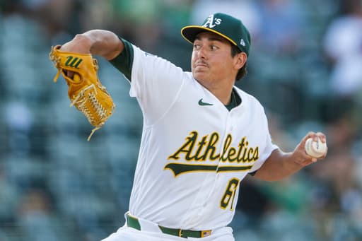 Gage Jump spins gem and A’s score 5 in 1st to beat Angels 5-0 after Trout lands on injured list