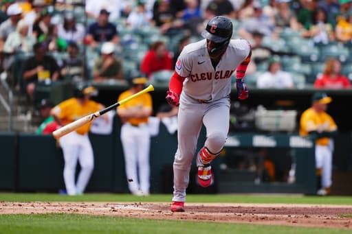 Ramírez steals 300th career base, Fry and Manzardo homer as Guardians rally past Athletics 14-6