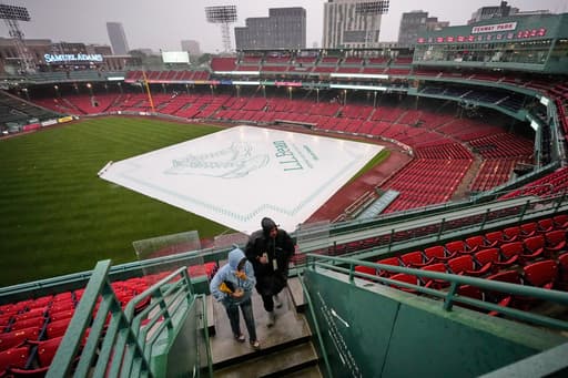 Orioles-Red Sox rained out, delaying Boston’s pursuit of record-tying 15-game win streak