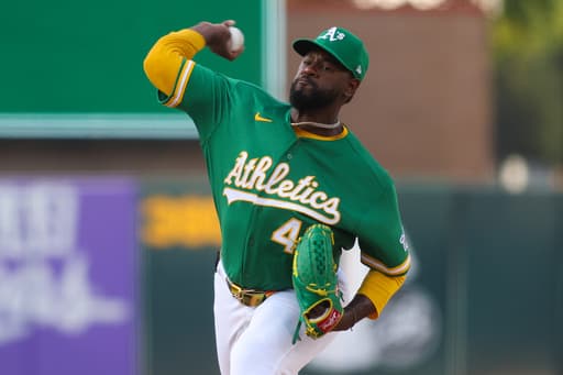 The A’s place starter Luis Severino on the injured list with a strained right shoulder