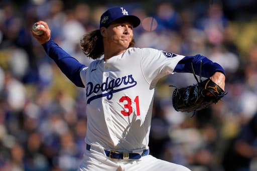 Scherzer to start for Blue Jays against Glasnow and Dodgers in Game 3 of World Series