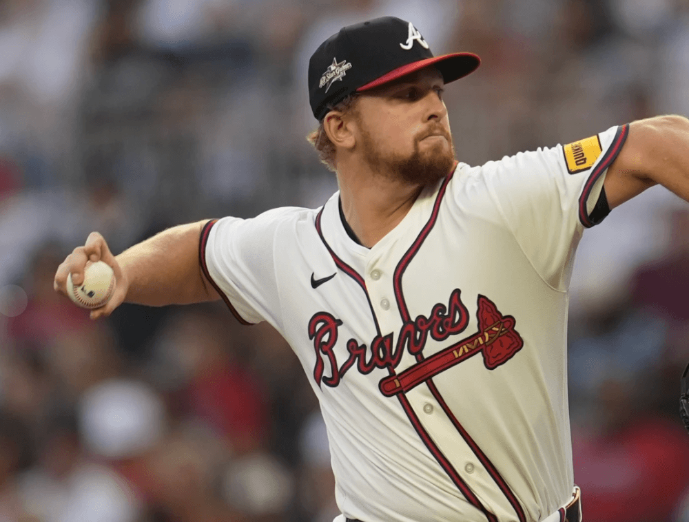 Schwellenbach fans 10 and gives up only 2 hits as Braves top Marlins 10-0 for long-awaited first win