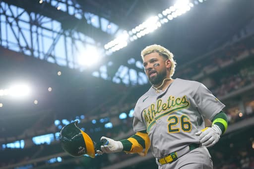 Carlos Cortes leads Athletics’ homer barrage in 8-1 win over Rangers
