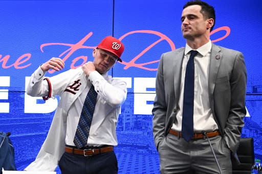 New Nationals manager Blake Butera got his first job in the majors the day his first child was born