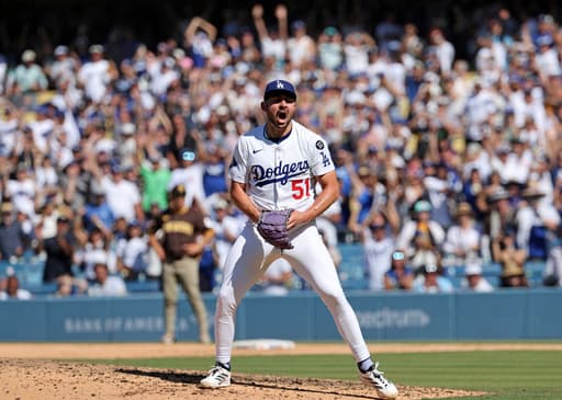 Clutch performances by Betts and Vesia help Dodgers sweep Padres for first time since 2023