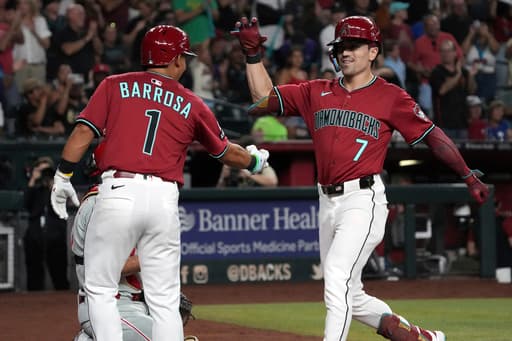 Corbin Carroll has 4 RBIs and Diamondbacks close in on NL wild card with 9-2 win over Phillies