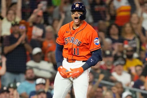 Yainer Diaz powers the Astros past the Rangers 11-2, pushing Houston into first