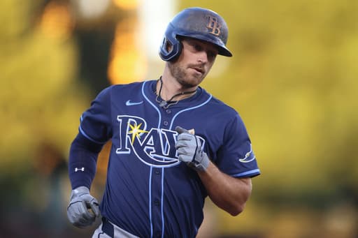 Lowe, Caminero hit 2-run homers in the Rays’ 8-2 victory over the Athletics