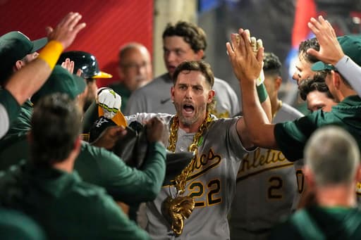 Jeff McNeil’s homer in 9th and Tyler Soderstrom’s single in 10th lift A’s to 6-5 win over Angels