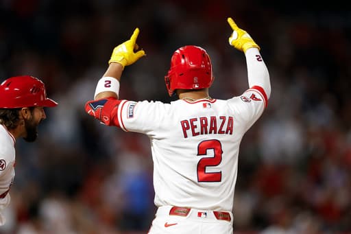 Guzman, Peraza and O’Hoppe deliver late in Angels’ 5-2 win over Athletics