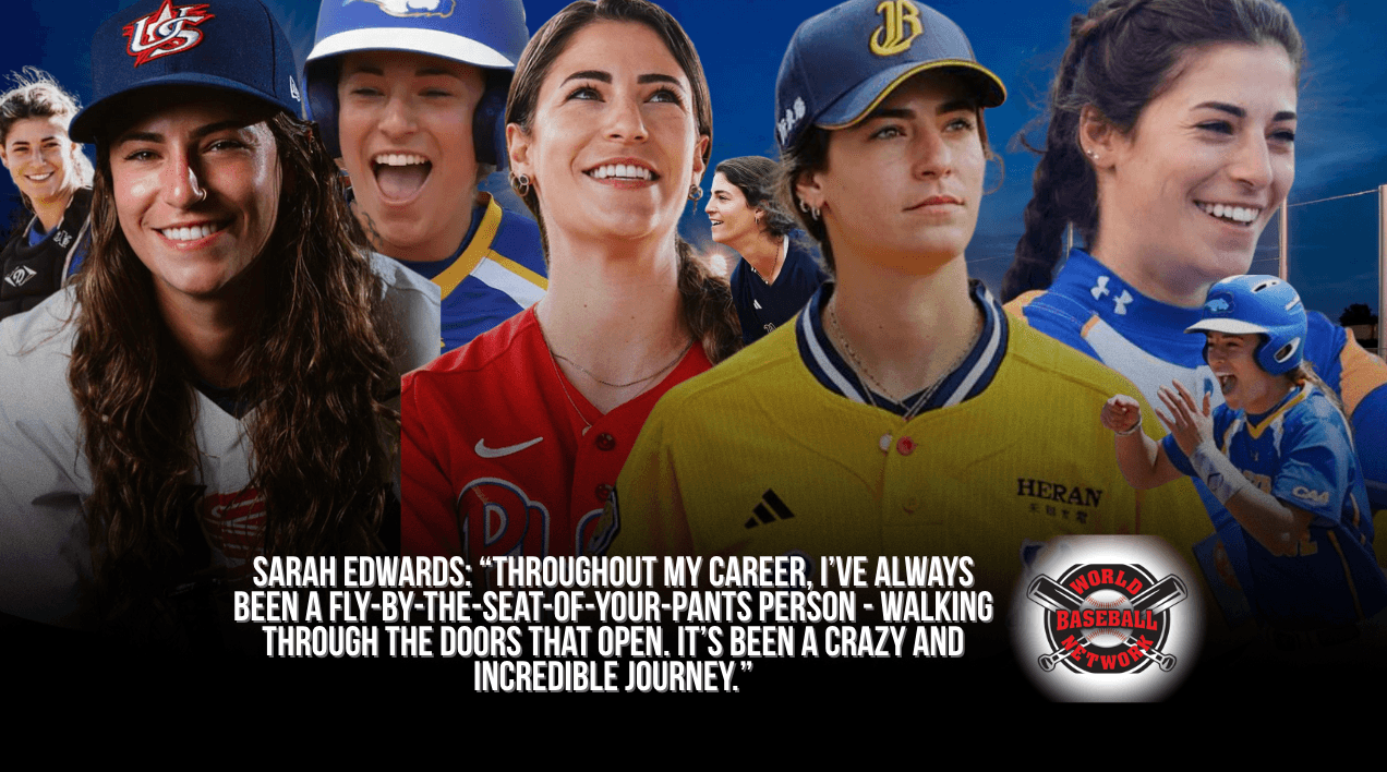 Jetsetting CPBL Coach Sarah Edwards is Living the Life of a Baseball Pioneer