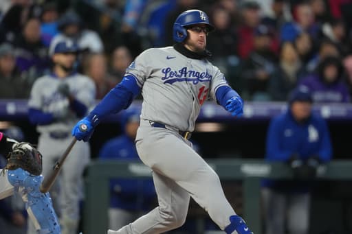 Muncy homers twice to back strong start by Glasnow as Dodgers top Rockies 7-1 on chilly night