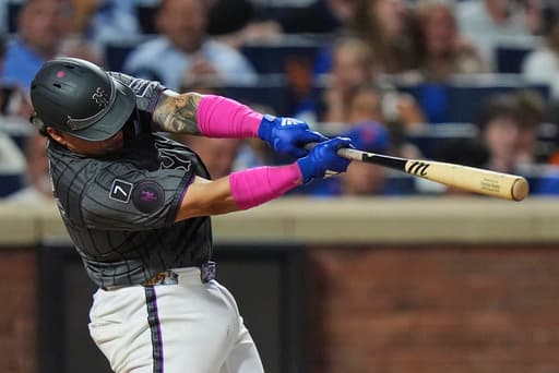 Alvarez’s homer helps Mets come back to beat Angels again, 3-2