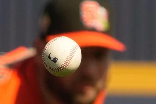 Photos from Major League Baseball spring training