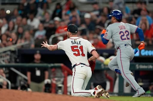 Braves place reigning NL Cy Young Award winner Sale on injured list with fractured rib cage