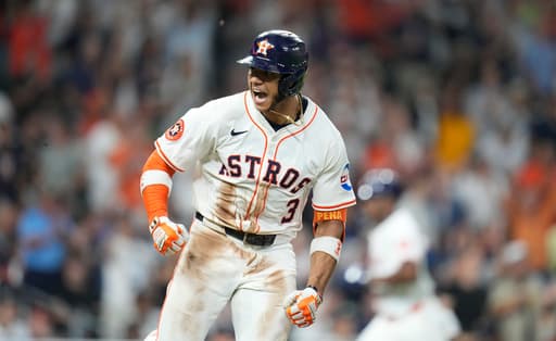 Astros walk their way to 8-7 comeback win over Yankees