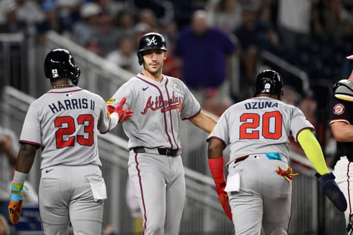 Matt Olson’s 3-run homer lifts Braves over Nationals 11-3