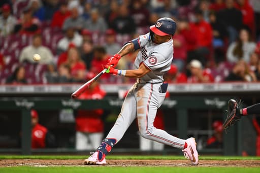 Daylen Lile’s 2-run homer in 10th sends Nationals to 8-7 win over Reds