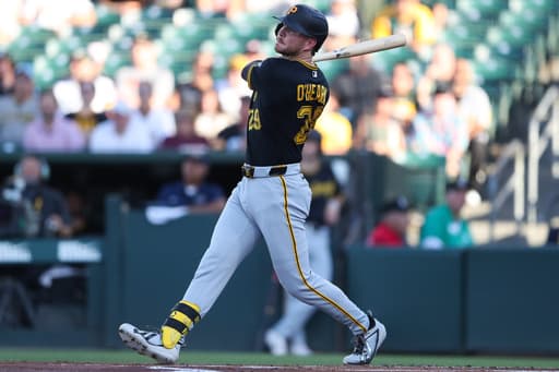 Ryan O’Hearn knocks in career-high 6 runs as Pirates roll to 12-4 victory over Athletics