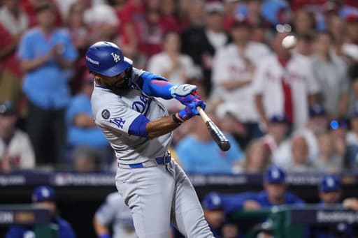 Hernández’s homer lifts Ohtani and the Dodgers over the Phillies 5-3 in NL Division Series opener