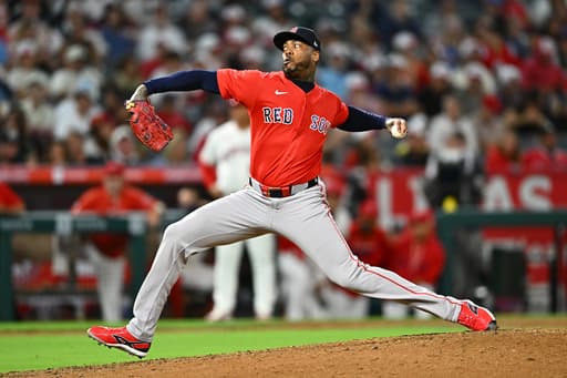 Boston’s Aroldis Chapman sets MLB record for strikeouts as a reliever with his 1,364th K