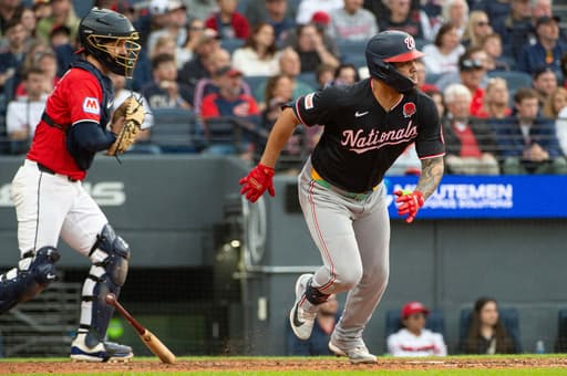 Curtis Mead goes deep twice, Nationals pound 6 homers in a 10-2 win over the Guardians