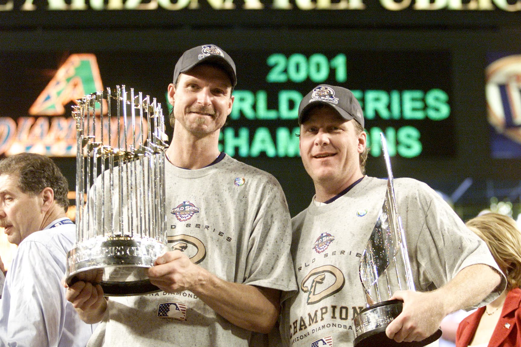 This Date in Baseball – Curt Schilling, Randy Johnson Become First Teammates With 300 Ks in Season