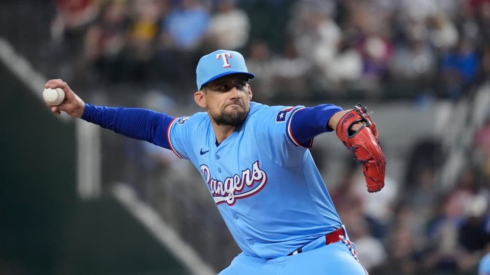 Eovaldi’s franchise-record streak without a walk for Rangers ends with first-inning free pass