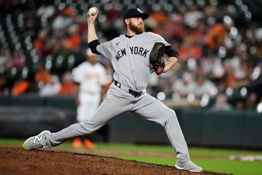 Right-hander Paul Blackburn stays with Yankees for $2 million, 1-year contract, AP source says