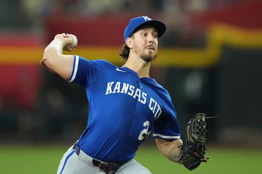 Lorenzen dominant in 7 innings, Witt homers in Royals’ 4-0 win over Diamondbacks