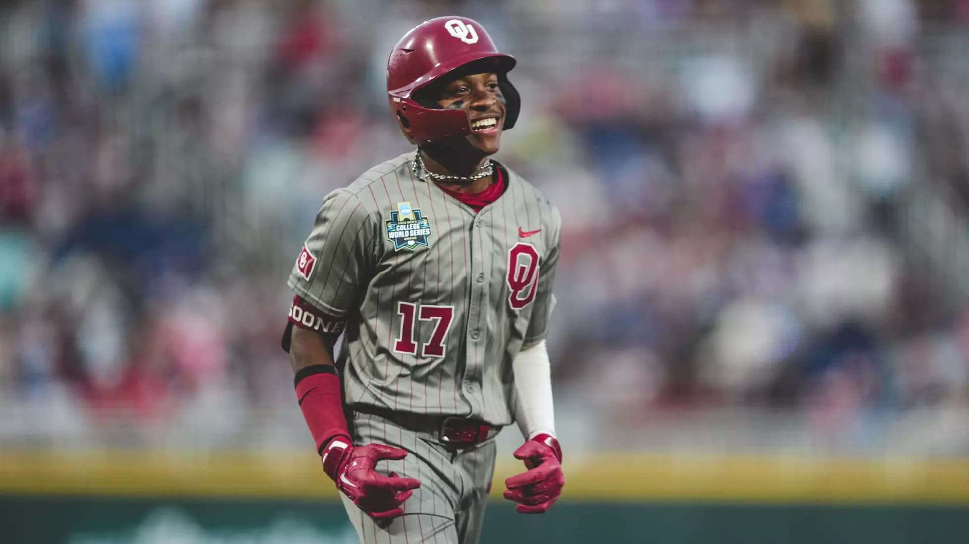 Men’s College World Series: Oklahoma’s Harris, Walk Each Homer Twice In 11-4 Win Over to Send Sooners to Series