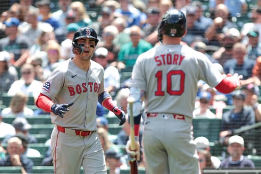 Story hits 2-run homer, Crochet goes 6 strong innings as Red Sox earn series victory over Mariners