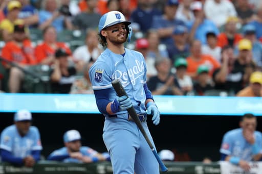 Royals activate All-Star shortstop Bobby Witt Jr. after he missed 2 weeks with back tightness