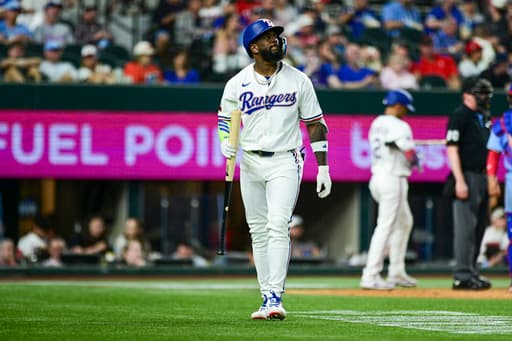 Rangers offense continues to struggle at the same time their pitching has been so good