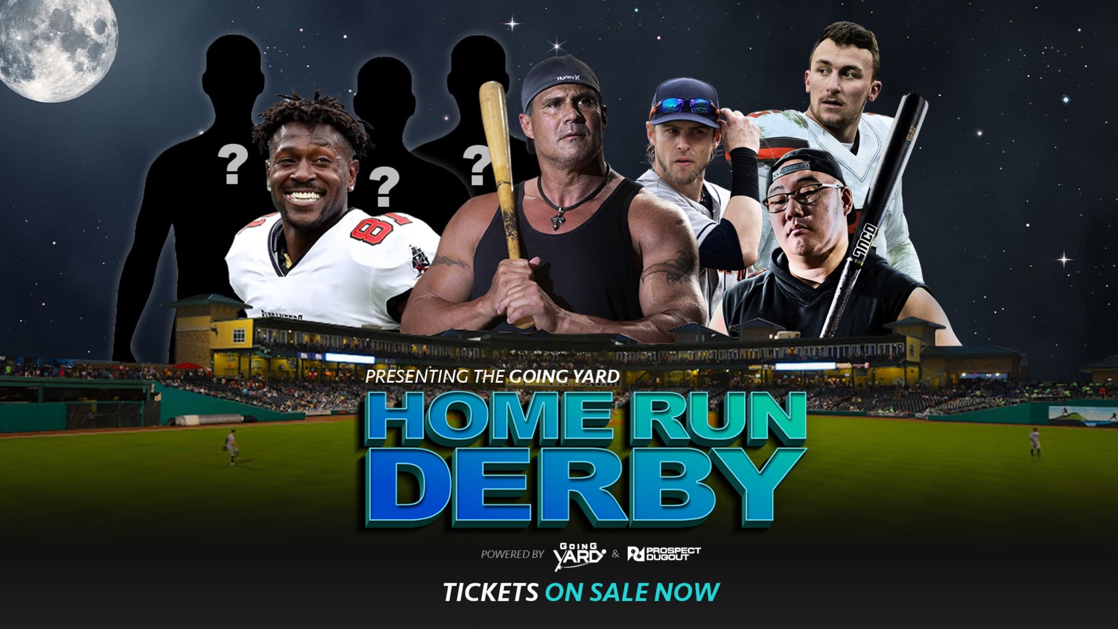 Jose Canseco, Antonio Brown, Johnny Manziel and Others Participate in Going Yard Home Run Derby