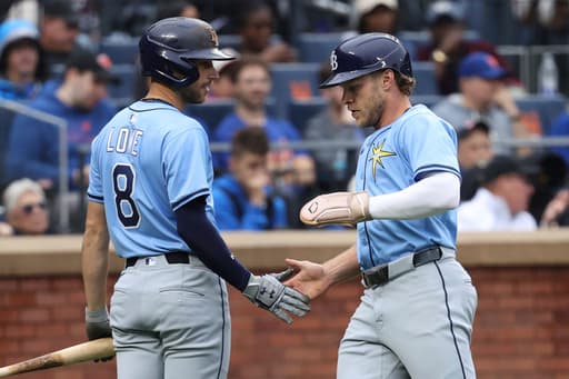 Walls, Diaz lift Rays to 8-4 victory and series win over Mets