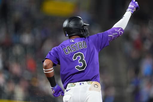 Castro’s 3 RBIs lead Rockies over Astros 5-1 for second series win, which last year took until June