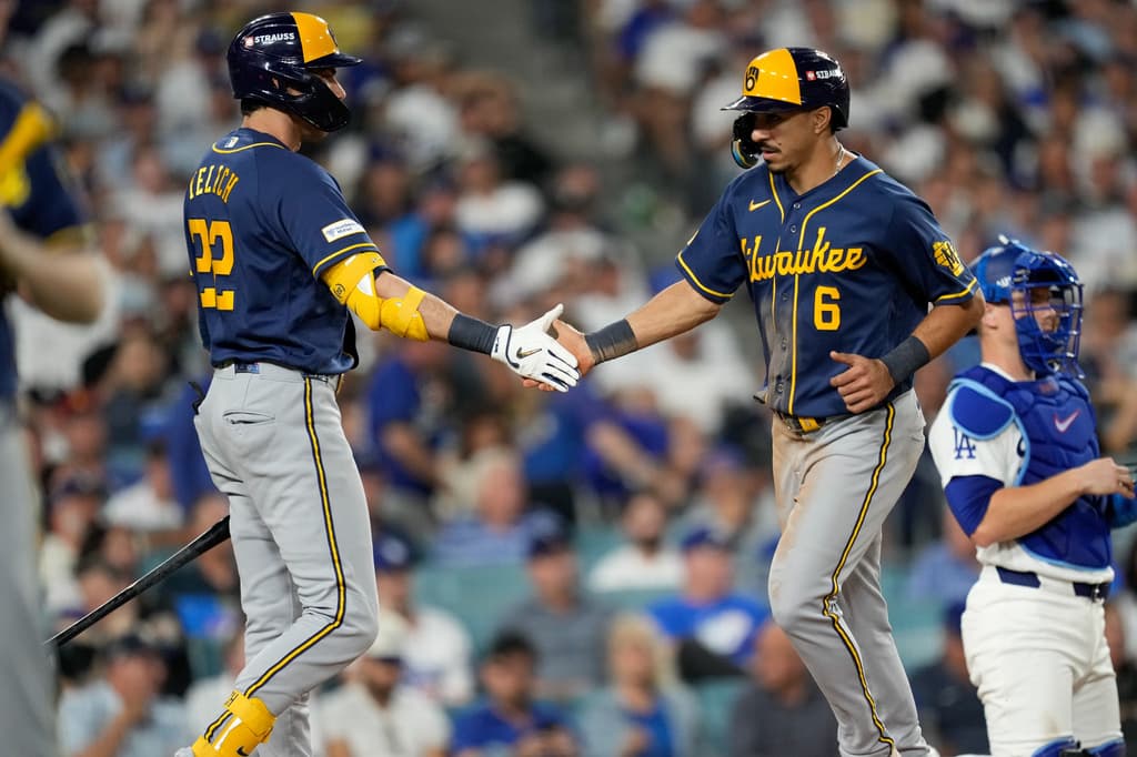 Dodgers’ dream of World Series 3-peat unravels as Brewers storm back to sweep NLCS