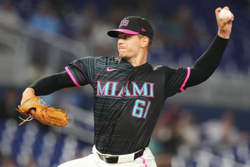 Marlins put No. 2 pitching prospect Snelling on IL