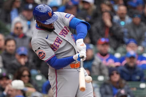 New York Mets center fielder Luis Robert Jr. sent for MRI on ailing back